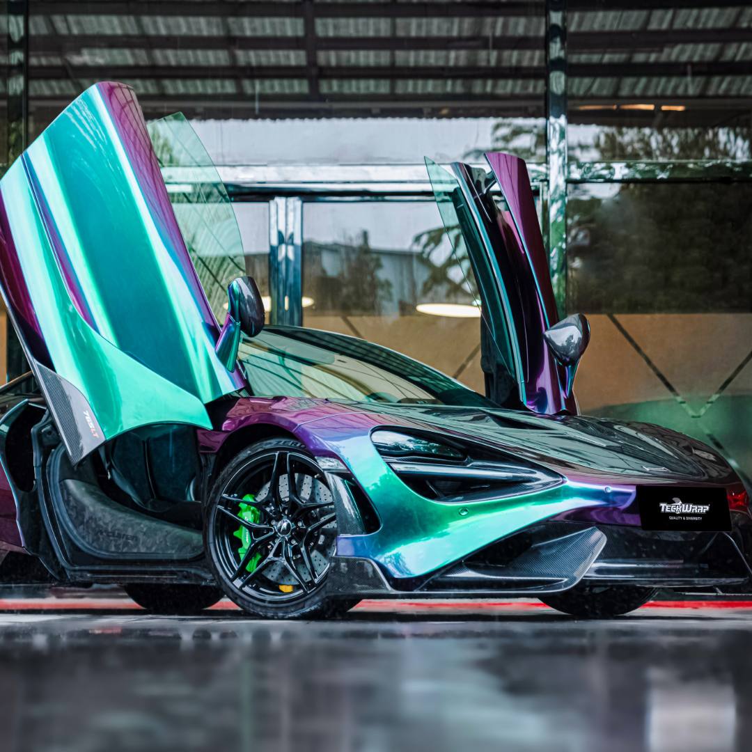 カラーチェンジ RD15-HD Green Galaxy グリーンギャラクシー カーラッピングフィルム