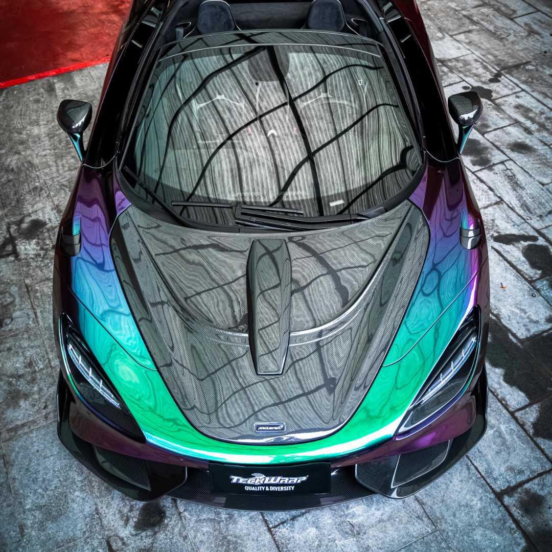 カラーチェンジ RD15-HD Green Galaxy グリーンギャラクシー カーラッピングフィルム