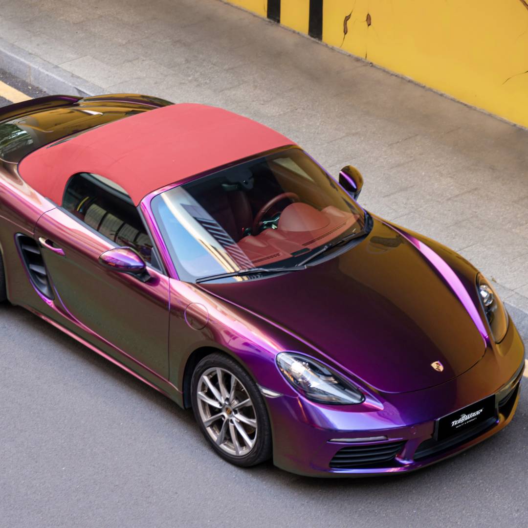 カラーチェンジ RD18-HD Crazy Grape クレイジーグレープ カーラッピングフィルム