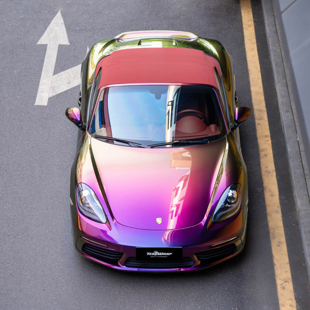 カラーチェンジ RD18-HD Crazy Grape クレイジーグレープ カーラッピングフィルム