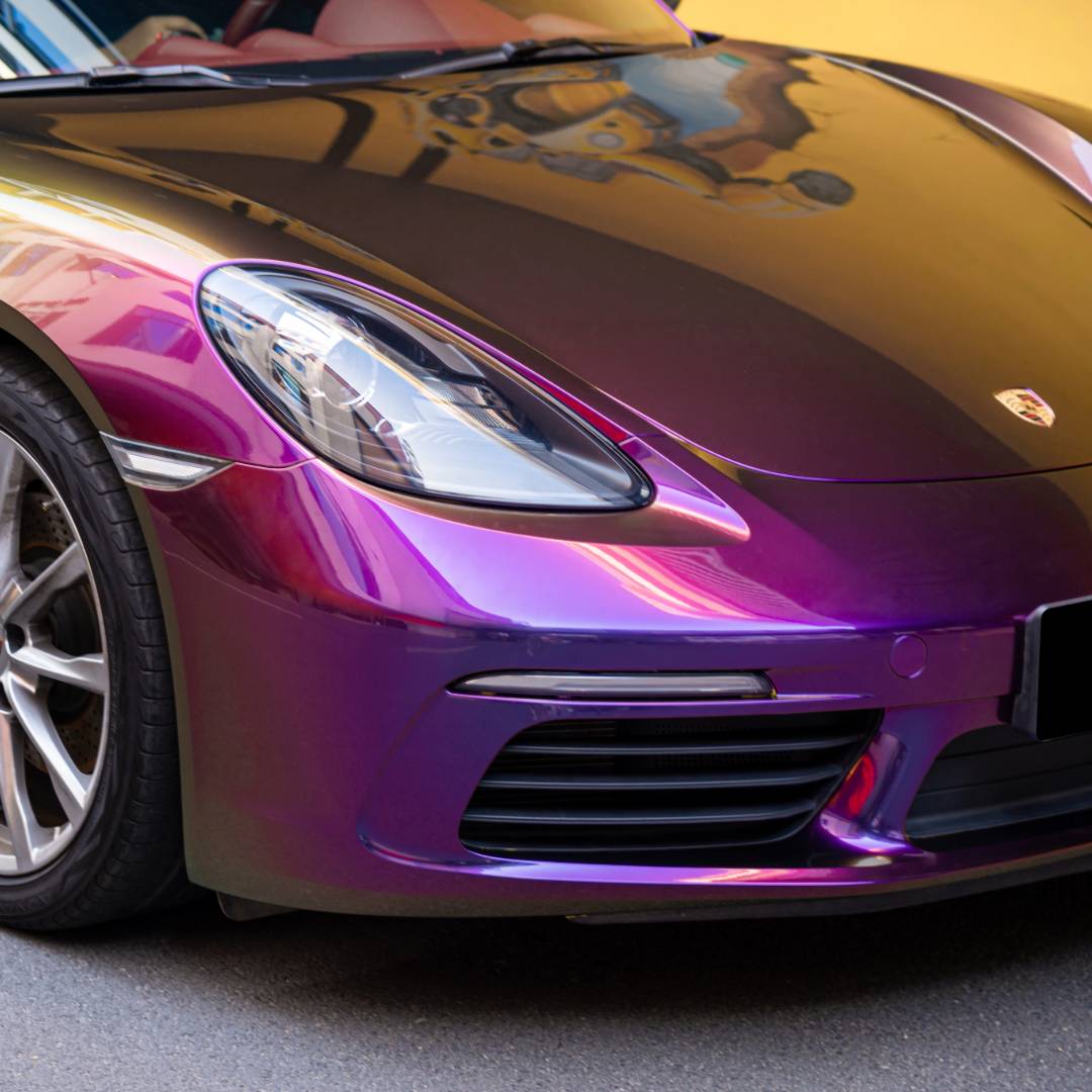 カラーチェンジ RD18-HD Crazy Grape クレイジーグレープ カーラッピングフィルム