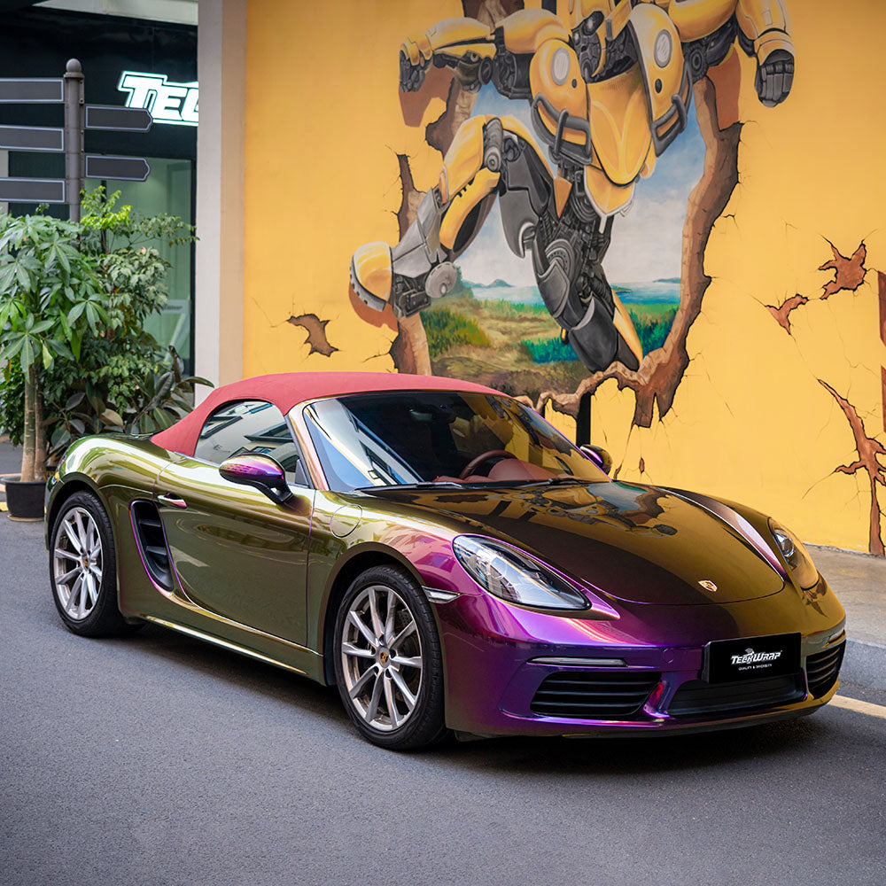 カラーチェンジ RD18-HD Crazy Grape クレイジーグレープ カーラッピングフィルム