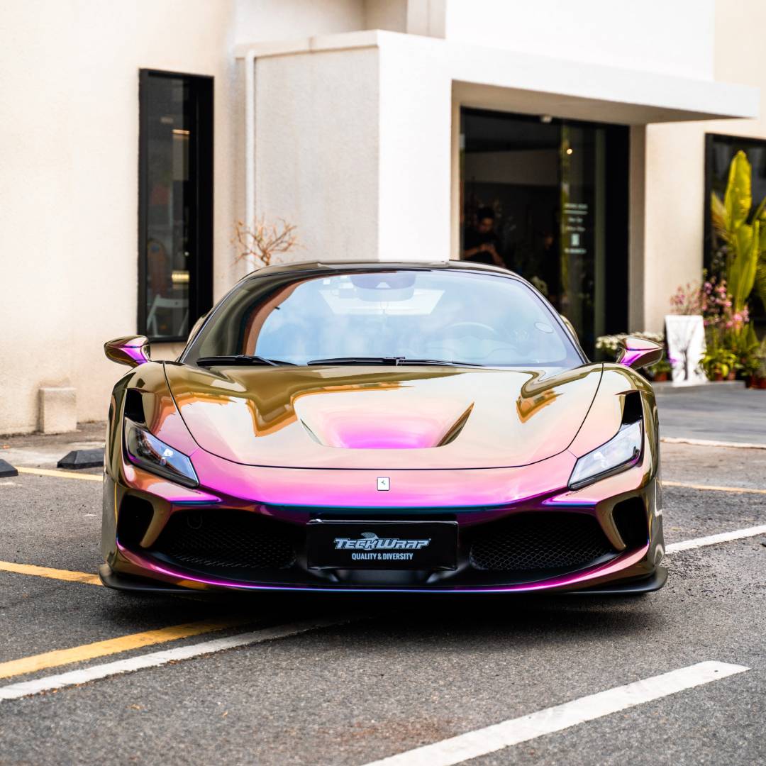 カラーチェンジ RD21Pro-HD Purple Flame パープルフレイム カーラッピングフィルム