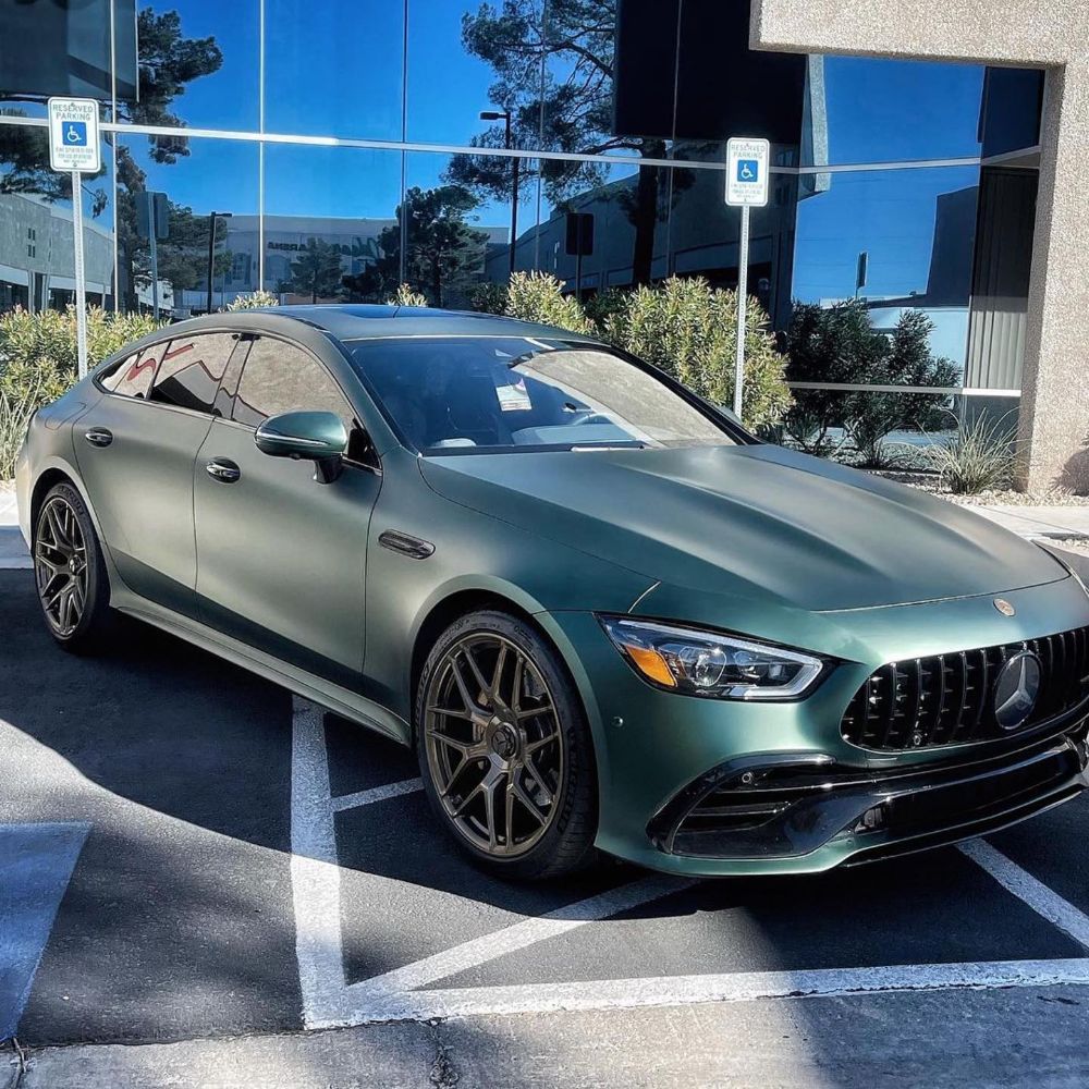 サテン メタリック SMT05 Green Mantle グリーンマントル カーラッピングフィルム