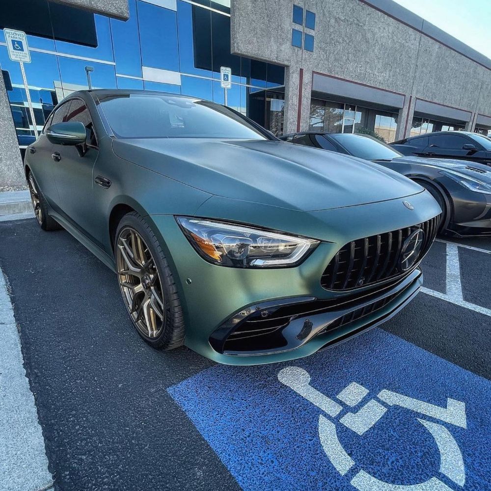 サテン メタリック SMT05 Green Mantle グリーンマントル カーラッピングフィルム