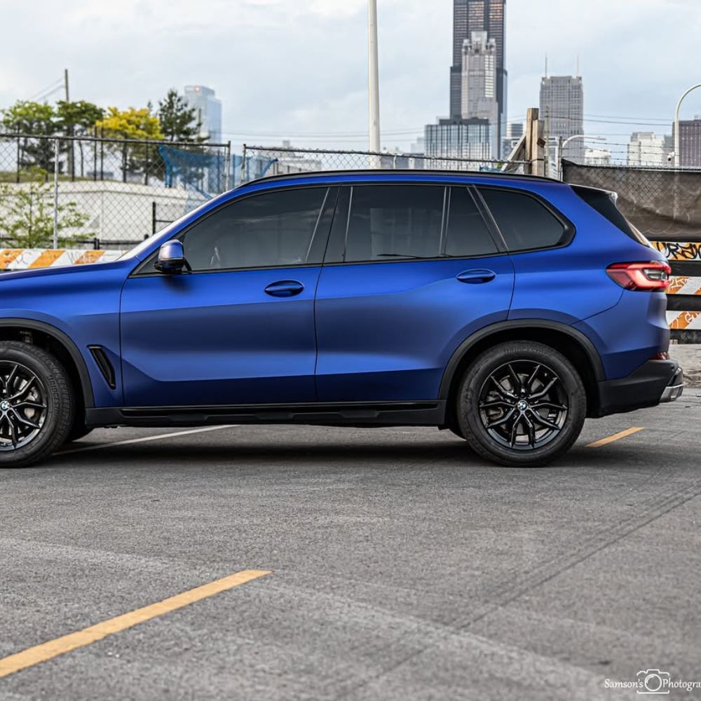 サテン メタリック SMT07 Rasant Blue ラザントブルー カーラッピングフィルム