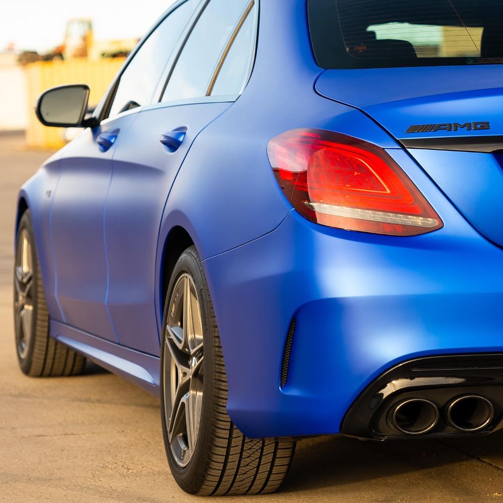 サテン メタリック SMT08 Admiral Blue アドミラルブルー カーラッピングフィルム