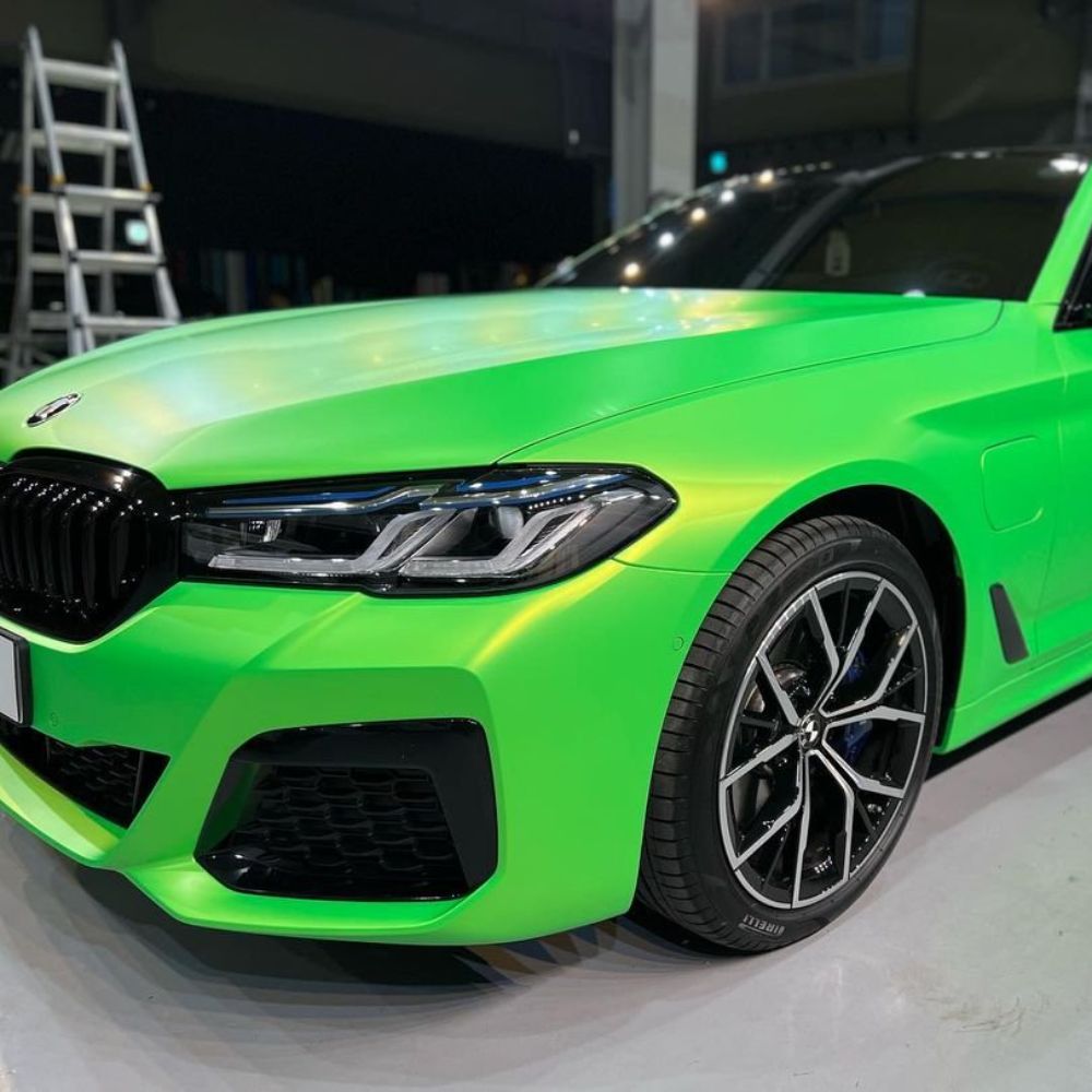 サテン メタリック SMT12 Paradise Green パラダイスグリーン カーラッピングフィルム