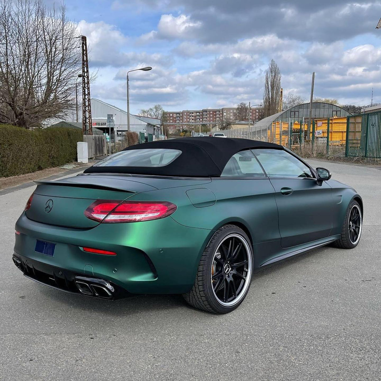 サテン メタリック SMT13 Pine Green パイングリーン カーラッピングフィルム