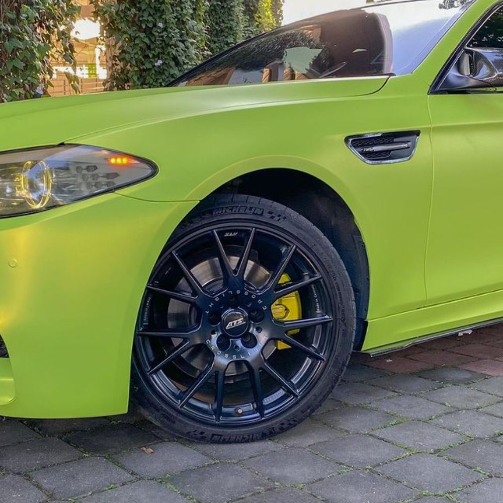 サテン メタリック SMT14 Lawn Green ローングリーン カーラッピングフィルム