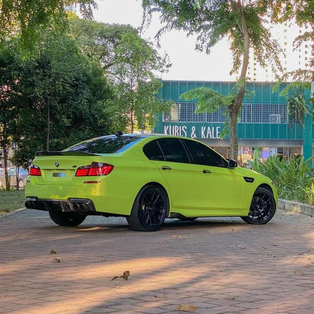 サテン メタリック SMT14 Lawn Green ローングリーン カーラッピングフィルム