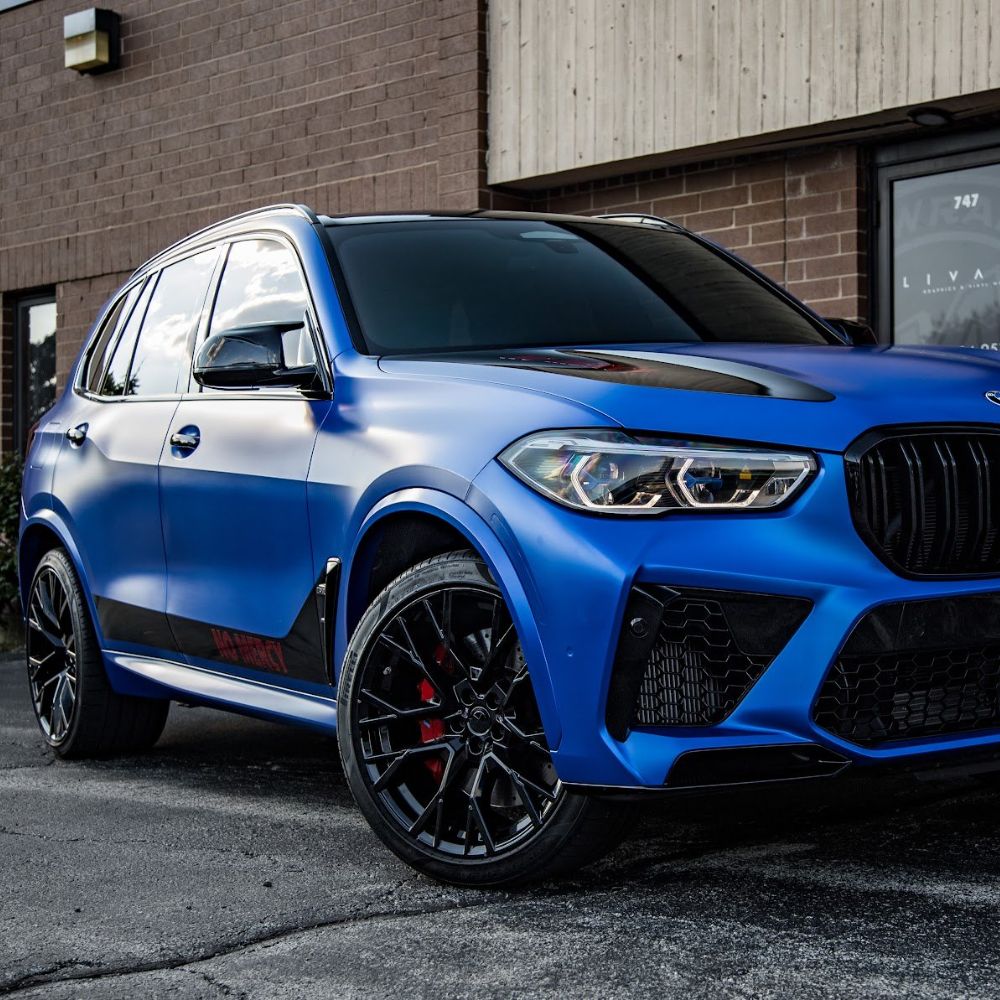 サテン クローム VCH402-S Velvet Blue ベルベットブルー カーラッピングフィルム