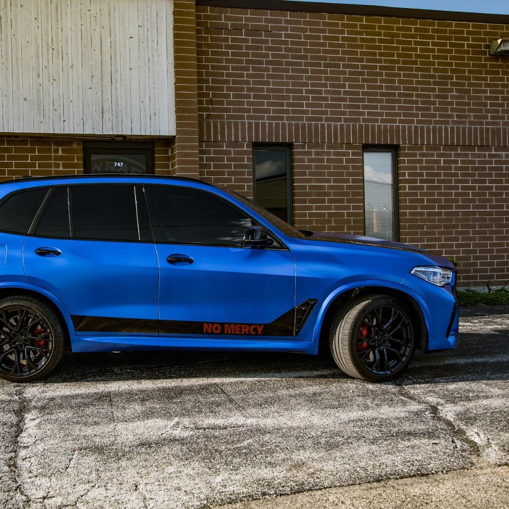 サテン クローム VCH402-S Velvet Blue ベルベットブルー カーラッピングフィルム