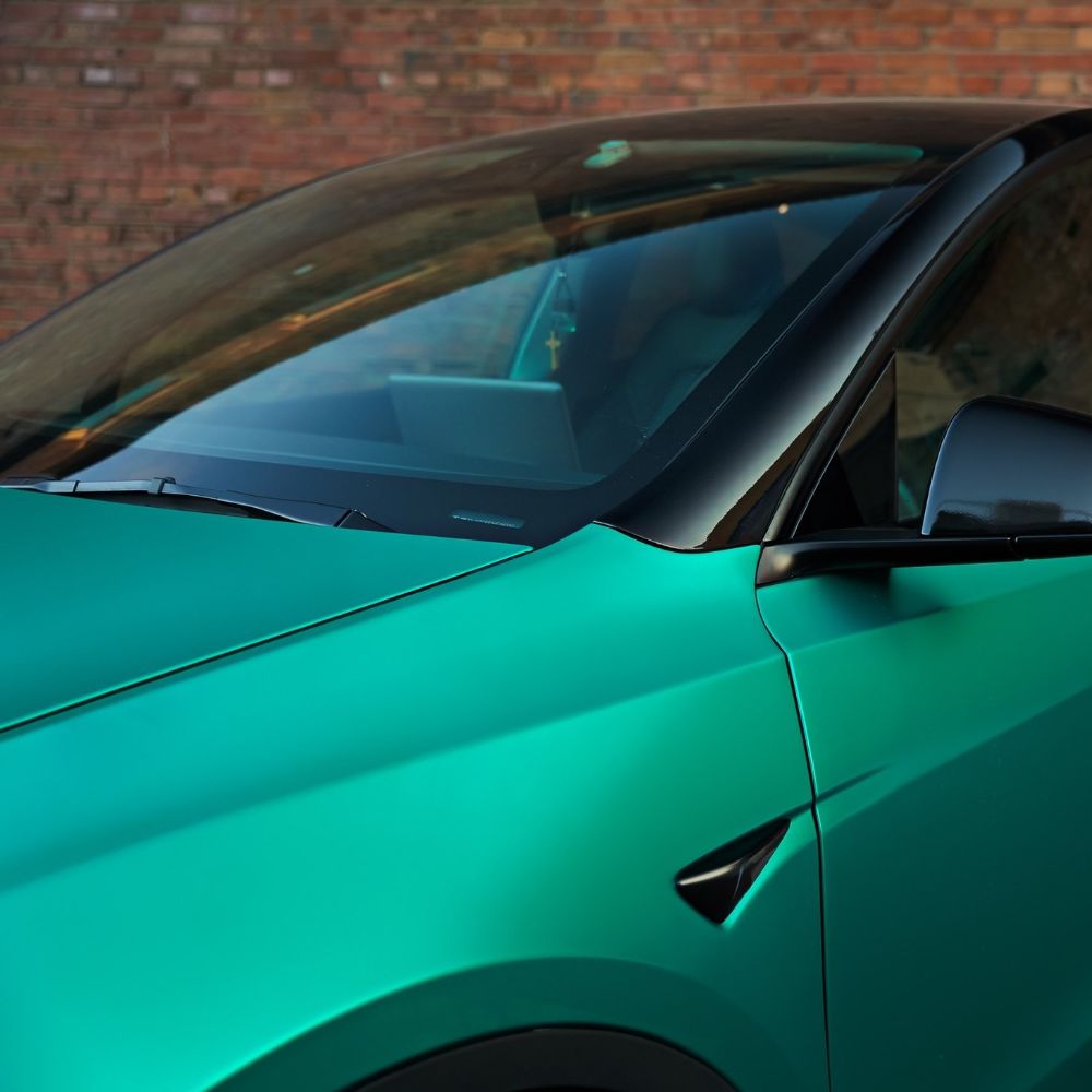 サテン クローム VCH405-S Emerald Green エメラルドグリーン カーラッピングフィルム