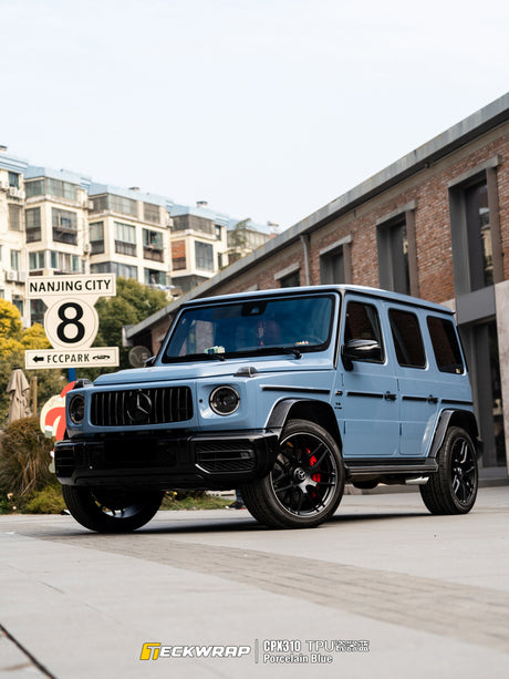 ポーセリンブルー Porcelain Blue (CPX310) グロス カラー PPF｜カー ペイント プロテクション フィルム