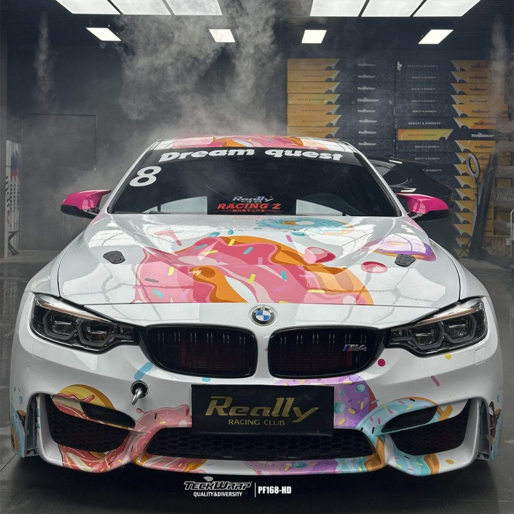 Doughnut カスタムプリント カーラッピングフィルム – TeckWrap Japan