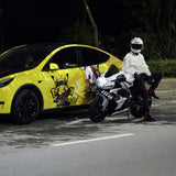 Hip-Hop Pikachu カスタムプリント カーラッピングフィルム