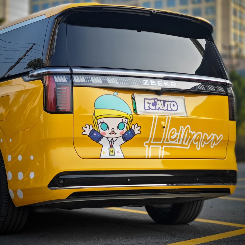 Milk Dragon カスタムプリント カーラッピングフィルム