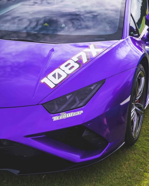 TeckWrap パープルパール Purple Pearl (GAL32-HD) グロスアルミニウム