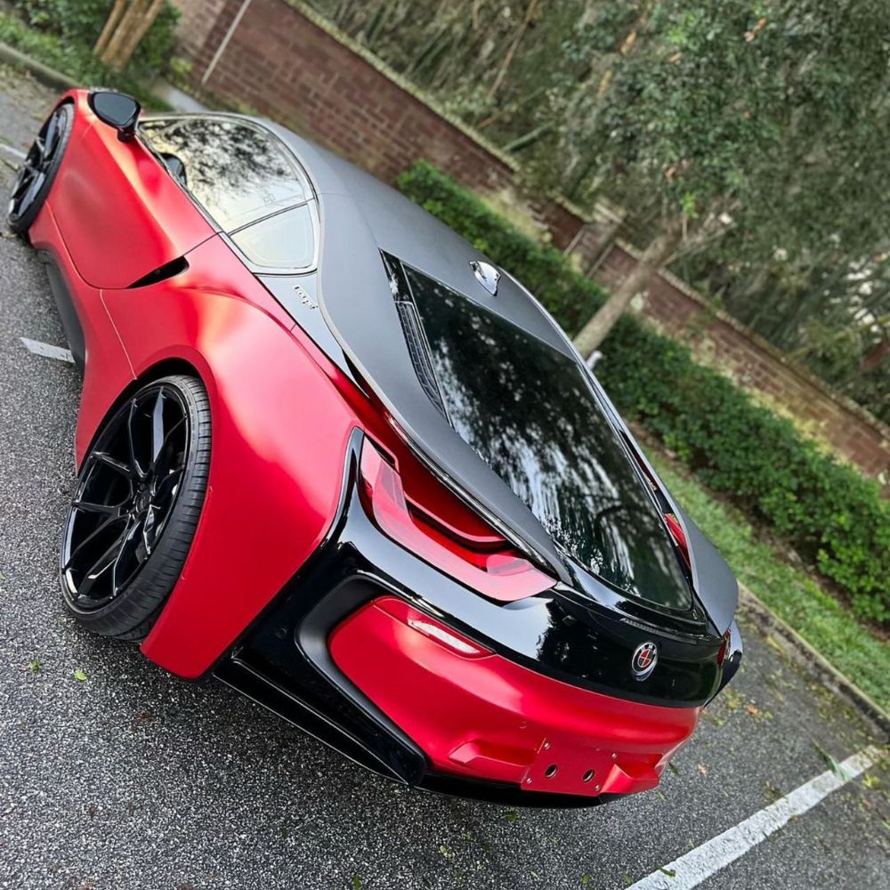 TeckWrap クリムゾンレッド Crimson Red (VCH401-S) サテン クローム