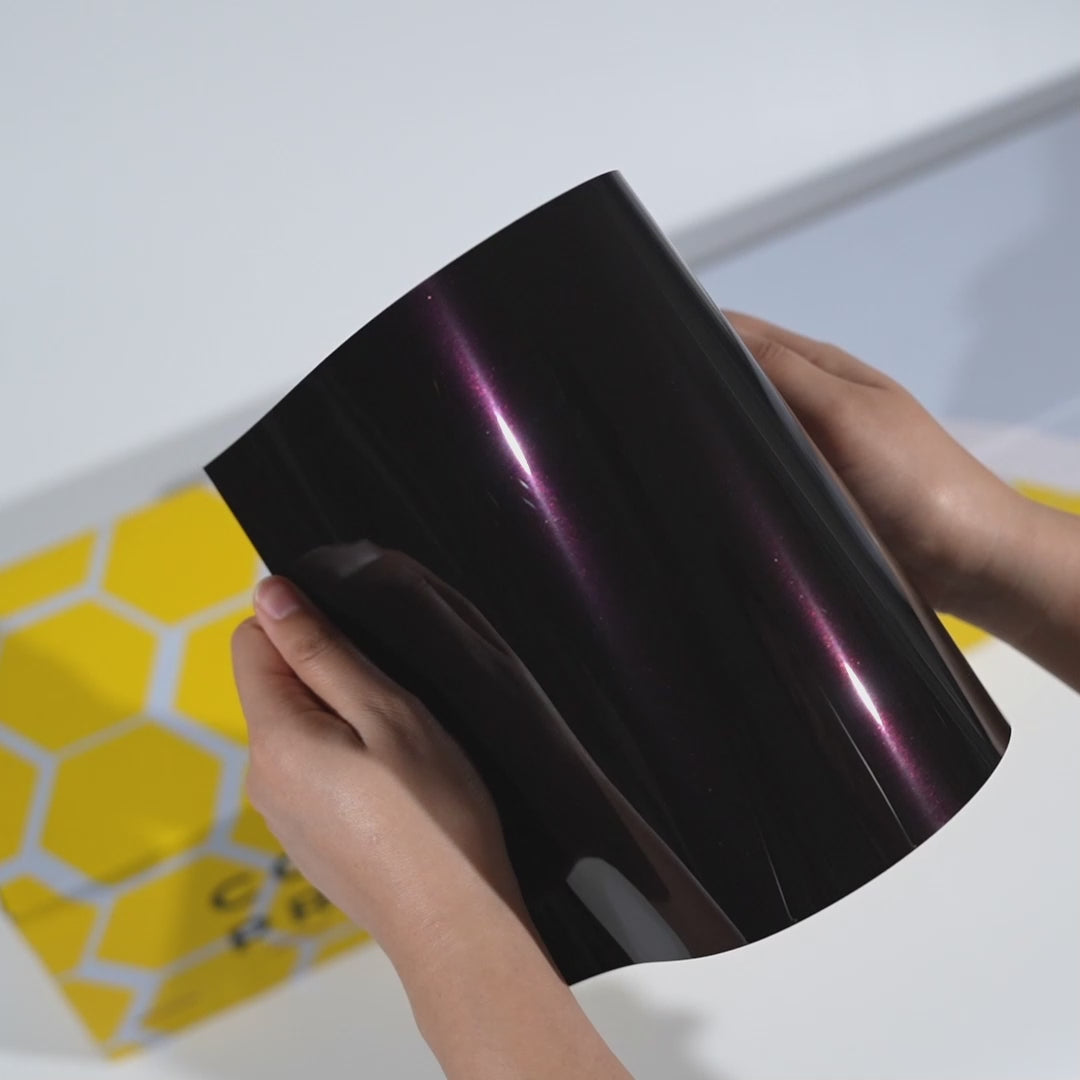 ブラックプラム Black Plum (CPX414)  メタリック カラー PPF｜グリッター効果 カー ペイント プロテクション フィルム (Copy)