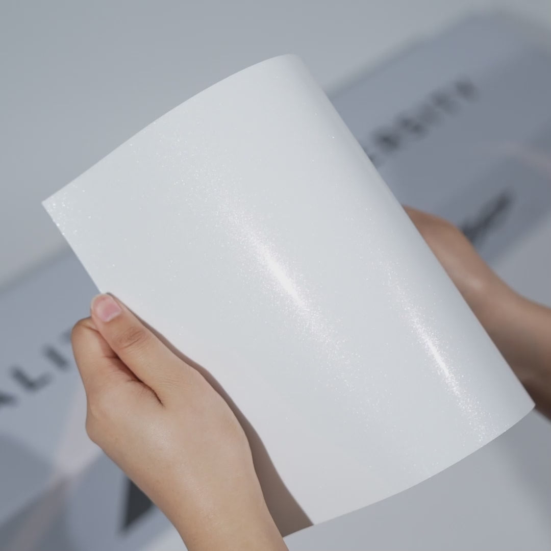 スパークリングホワイト Sparkling White (CPX402) メタリック カラー PPF｜グリッター効果 カー ペイント プロテクション フィルム